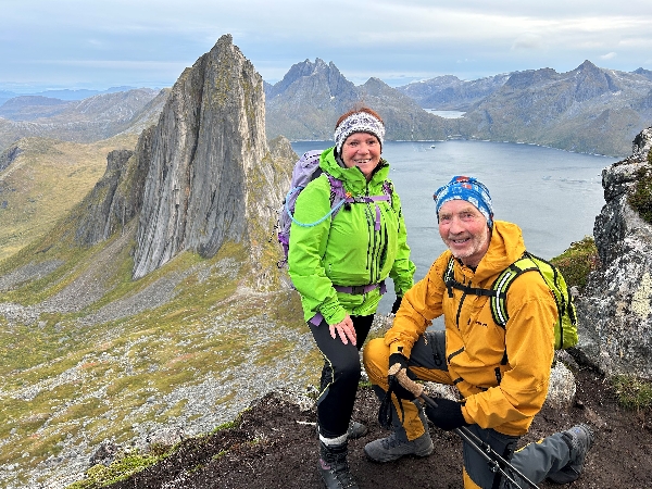 Troms� og Senja - Fottur til Hatten ved Segla